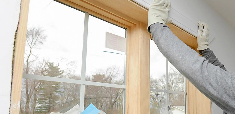 How to install a replacement window